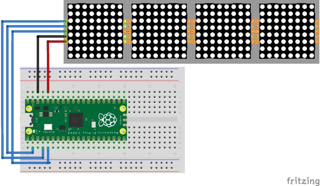 Raspberry Pi Pico入門 – 応用編】LEDマトリクス | CoTechWorks